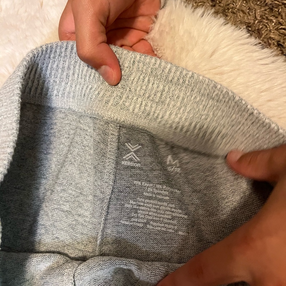 gray joggers - Picture 2 of 2